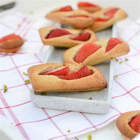 pistazien-financiers französische pâtisserie