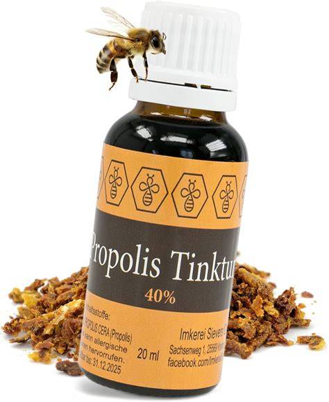 propolis-anwendungen: mundspray, salbe, tropfen, pastillen, kittharz im bienenstock