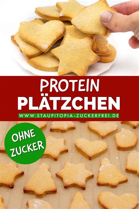 protein ausstechplaetzchen mit zuckerfreier schokoladendeko