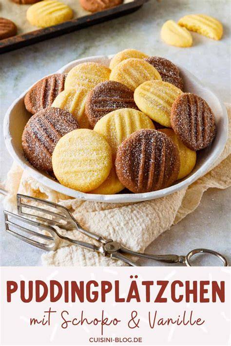 puddingkekse mit Gabelmuster