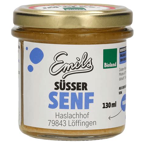 süßer Senf mit Apfeldicksaft
