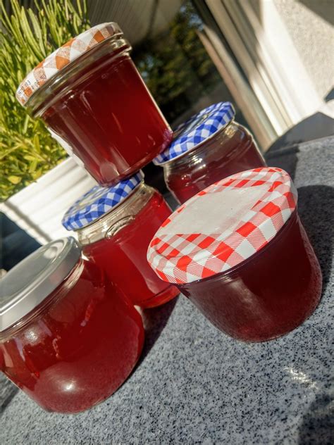 sauber ausgekochte Gläser und Marmeladensterilisation