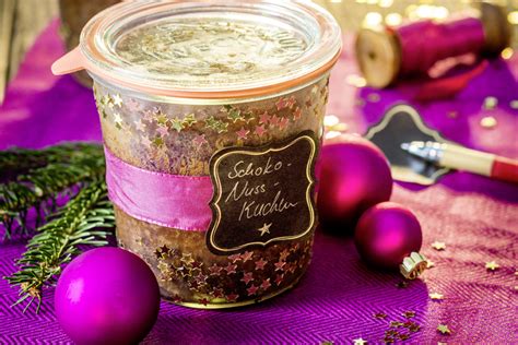 schoko nuss kuchen im glas haltbarkeit lagerung