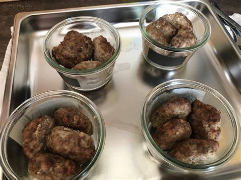 sterilisierte Weck-Gläser