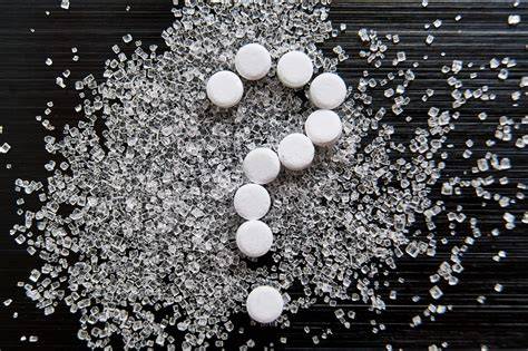 sucralose und acesulfam K schematische Darstellung