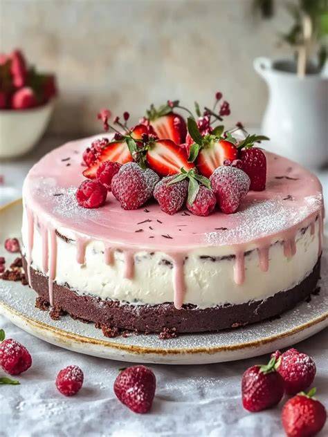 torte mit mehreren geschnittem biskuitschichten und füllungen