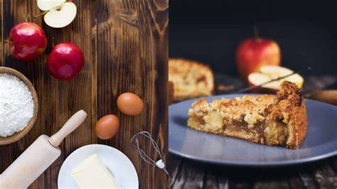 typische Zutaten beim Apfelkuchen und gesündere Alternativen