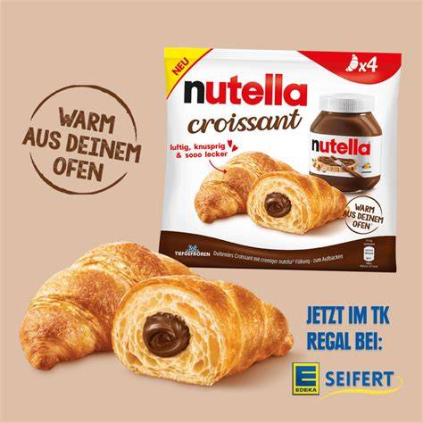ungewöhnlicher Croissant-Fund in EDEKA-Verpackung