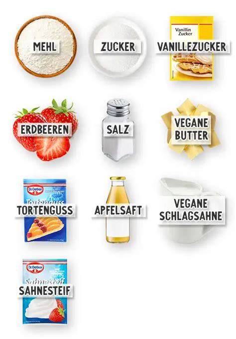 vegane streusel Zutaten und Zubereitung