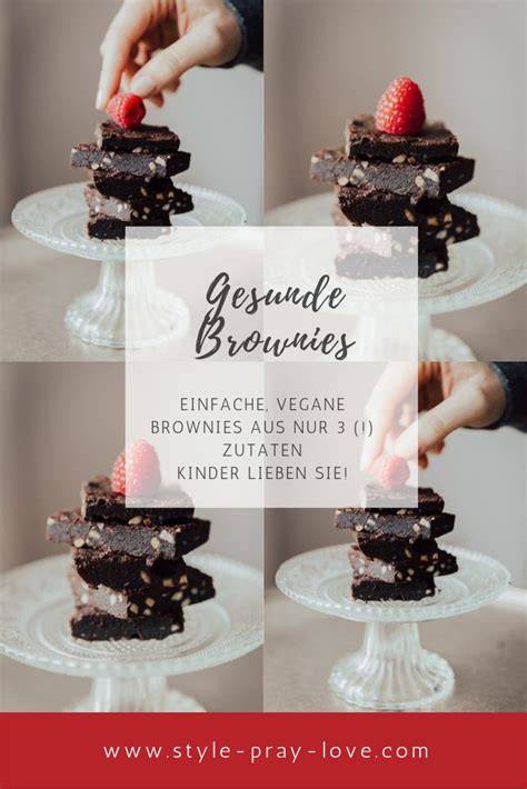 veganes Brownie Rezept Zutaten & Struktur