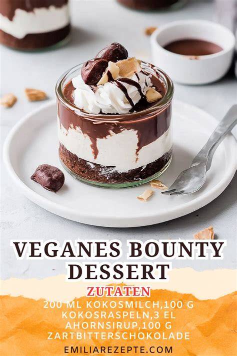 veganes bounty dessert rezept monsieur cuisine