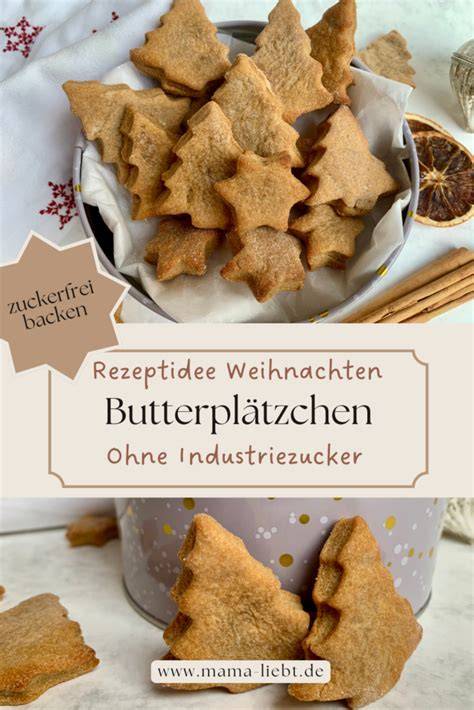 verschiedene Dekorationen für zuckerfreie Weihnachtsplätzchen