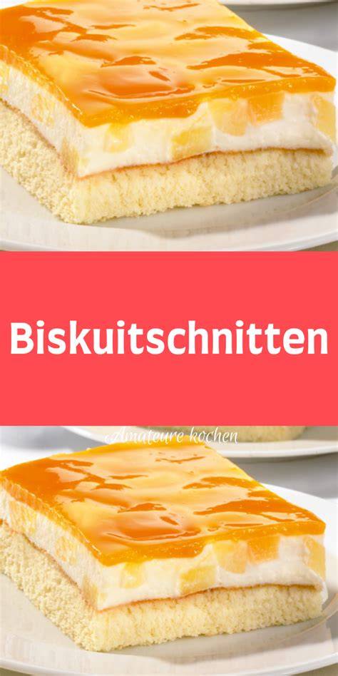 verschiedene Einsatzmöglichkeiten: Biskuitschnitten, Numbers Cake und Obsttorte auf Biskuitbasis