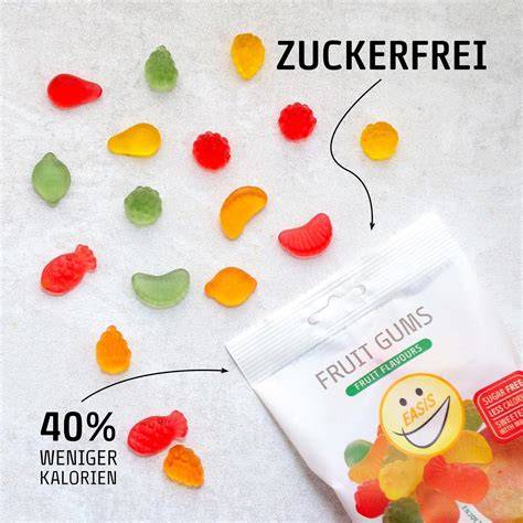verschiedene Fruchtsaftsorten für Gummibärchen