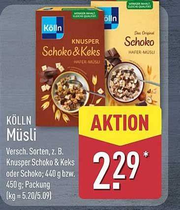verschiedene Schoko Knusper Kuchen-Varianten