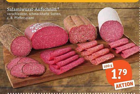 verschiedene Sorten Aufschnitt ohne Zucker