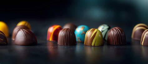 verschiedene Sorten Ganache für Pralinen und Gebäck