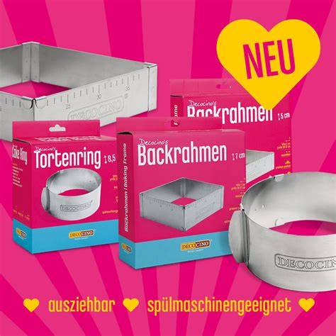 verschiedene Tortenformen und -arten