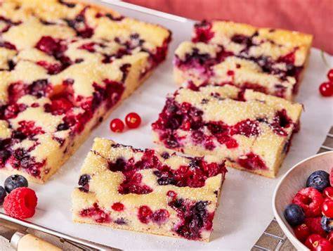 verschiedene obstbeläge für buttermilchkuchen