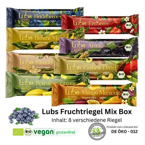 verschiedene zuckerfreie Fruchtriegel und Obstsnacks