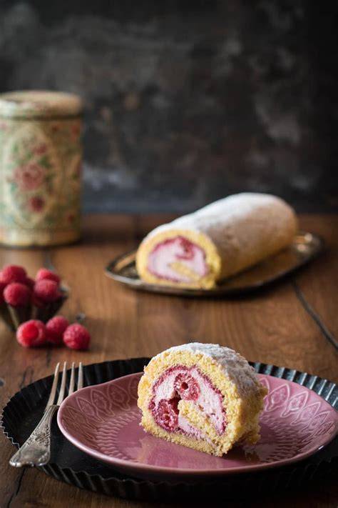 waldbeerengrütze und Mascarponefüllung