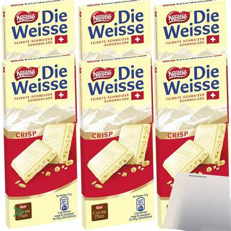 weiße schokolade mit lakritzstreusel