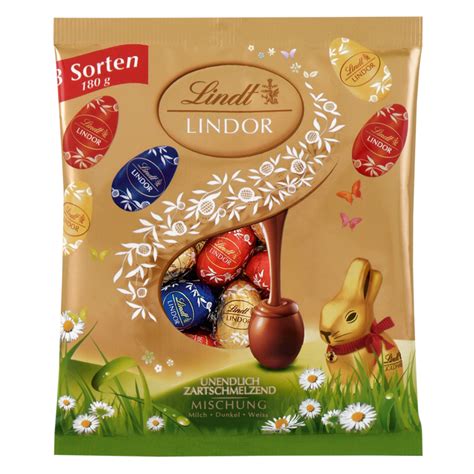 zartschmelzende Lindt Mini Eier Detailaufnahme