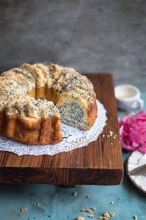 zitronenguss und schokoglasur fuer mohn joghurt kuchen, schritte