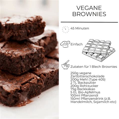 zubereitungsschritte für vegane Brownies