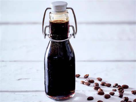zuckerfreier kaffeesirup im glas